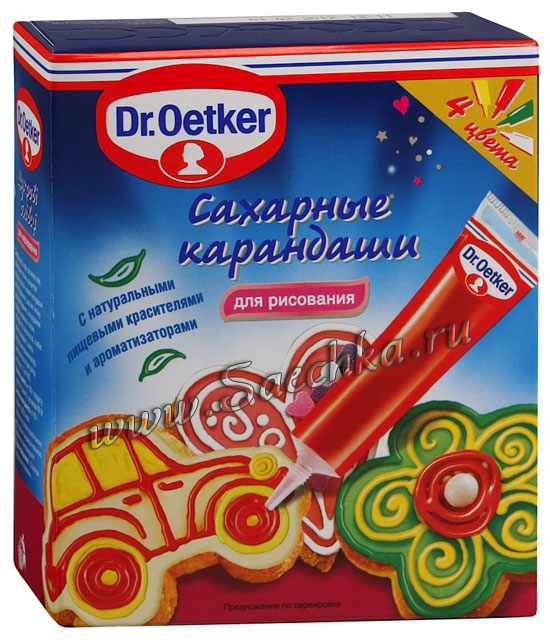 Сахарные карандаши Dr. Oetker