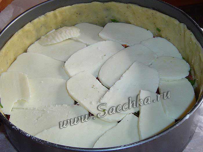 Пирог с овощами и сыром - шаг 4