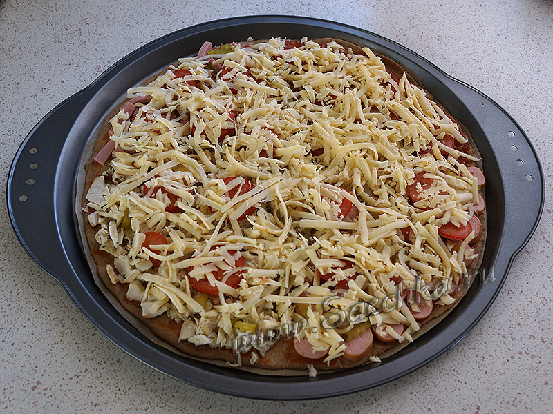 Пицца 4 вкуса - шаг 3