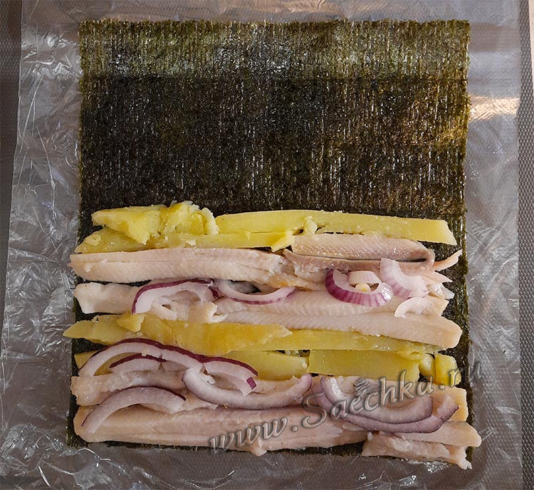 Советские суши - шаг 1 Советские суши - шаг 1