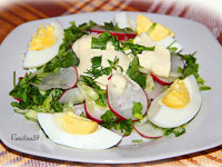 Весенний салат по Дюкану