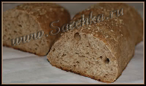 Хрустящий итальянский пшеничный хлеб