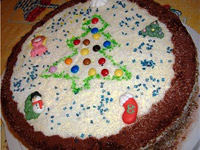 Торт «Новогодняя ночь»