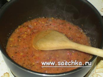 Соус для шашлыка из помидоров
