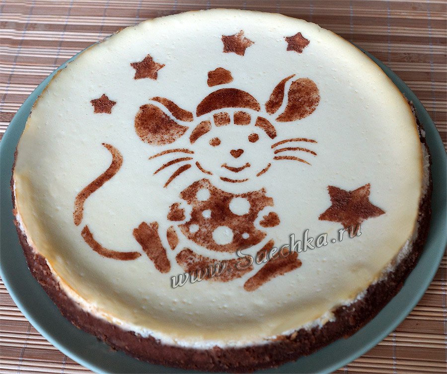 Торт с символом года - Мышка