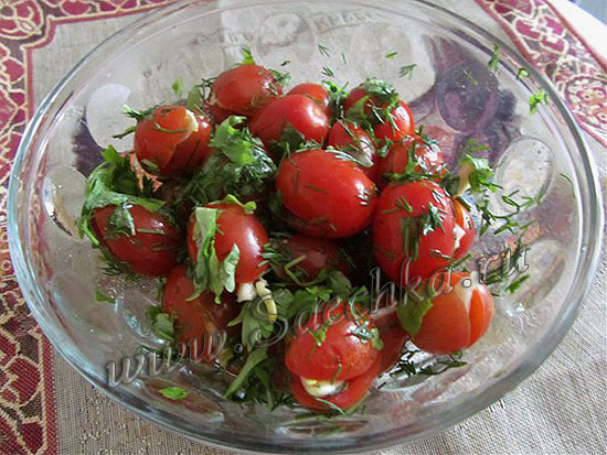 Фаршированные помидоры