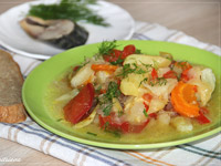 Овощное рагу с картошкой и кабачками