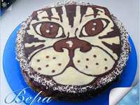 Польский шоколадный торт с «тигрёнком»
