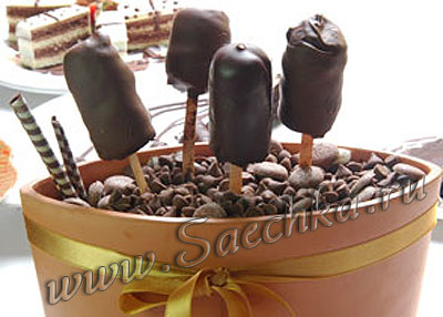 Шоколадное мороженое «Айс крим бель шоколата»