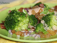 Овощной салат с изюмом
