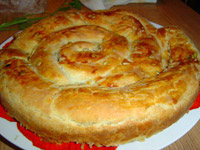 Банница, слоёный болгарский пирог