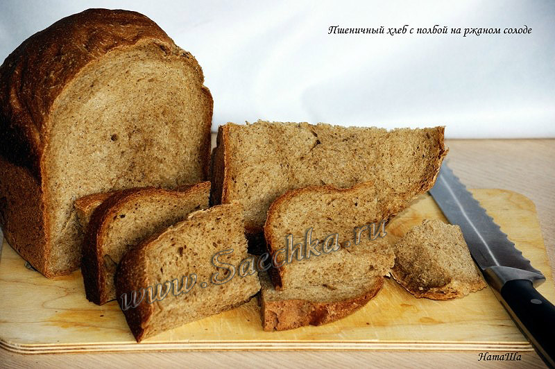 Пшеничный хлеб с полбой