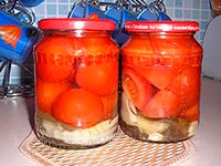 Просто маринованные помидоры
