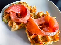 Кабачковые вафли