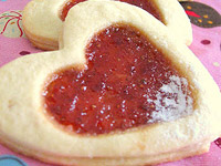 Печенье «Сердечки» к 14 февраля