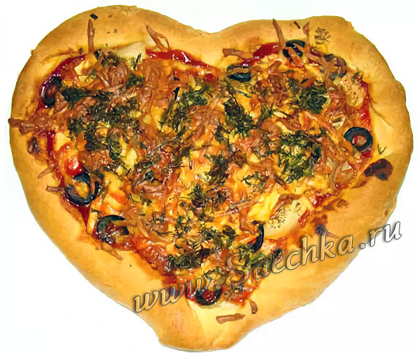 Пицца «Валентинка»