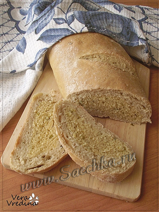 Хлеб из двух видов муки