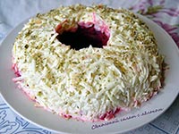 Салат из свёклы с яблоком