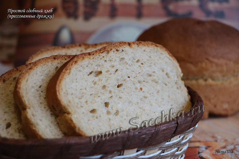 Простой сдобный хлеб