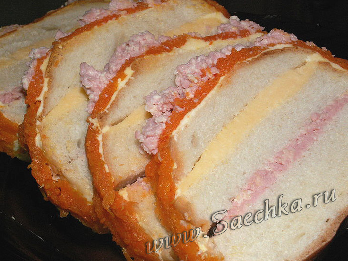 Полосатые бутерброды