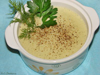 Суп-пюре с цветной капустой