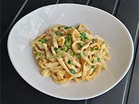Домашняя лапша с курицей
