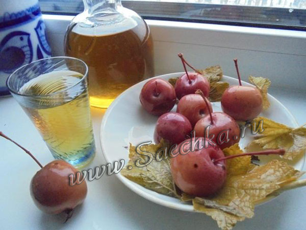 Моченые яблоки с алкоголем - шаг 5