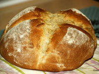 Формовка ржаного хлеба