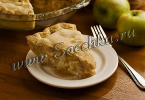 Начинка для сладкого пирога с яблоками