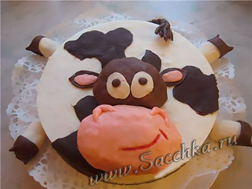 Торт «Счастливая корова»