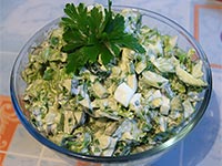 Зелёный салат