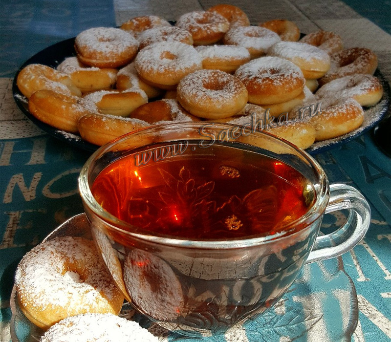 Пончики в мультипекаре - фото Пончики в мультипекаре