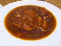 Греческий суп «Фасолада»