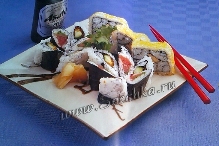Четырехугольные суши «Шикаи Маки»