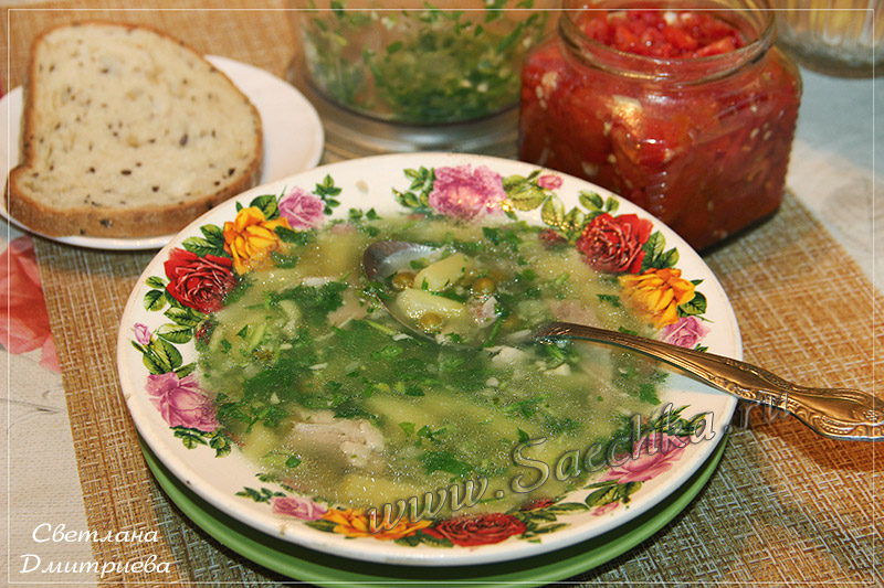 Ливанский зелёный суп