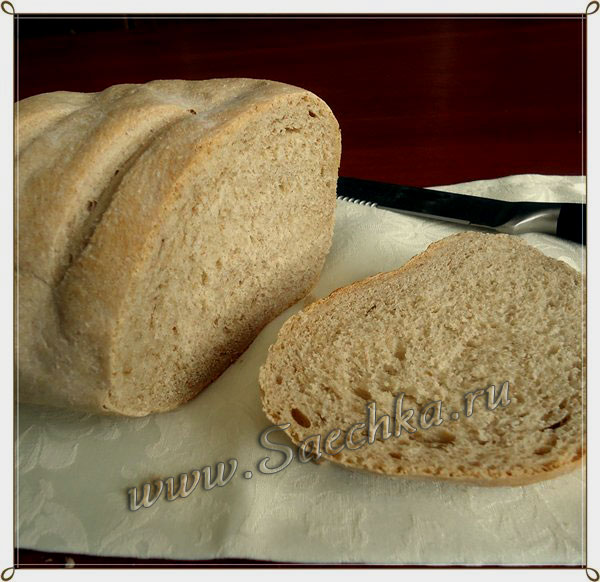 Хлеб ржаной с пшеничной мукой