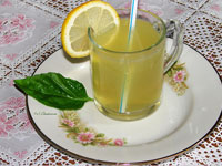 Лимонно-медовый напиток