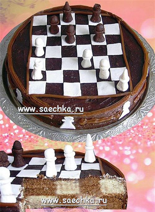 Торт Шахматы