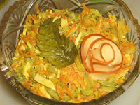Салат с колбасным сыром «Мышкино счастье»
