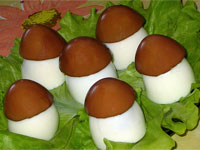 «Боровички» из яиц
