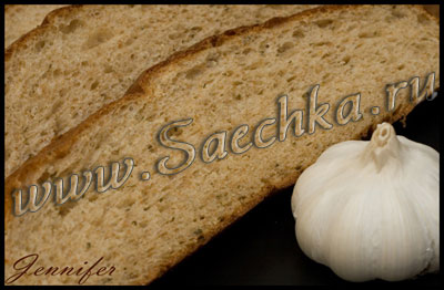 Garlic Parsley Bread (Хлеб с чесноком и петрушкой)