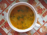 Итальянский постный суп