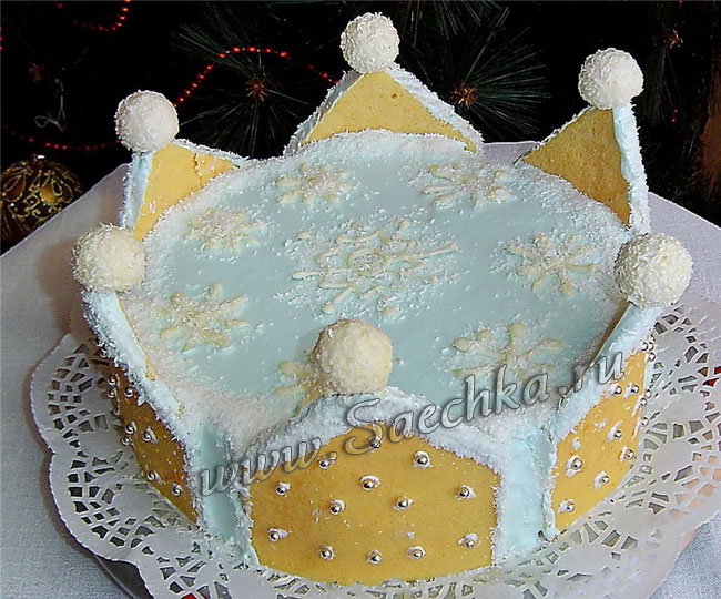 Торт «Снежная королева»