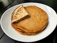 Блины с рисовой мукой
